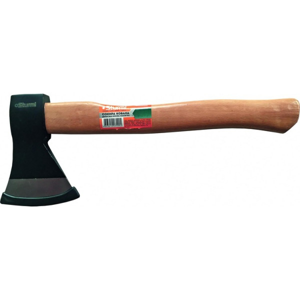 

Топор кованый Sturm, рукоятка деревянная, бук, 800г 2140103