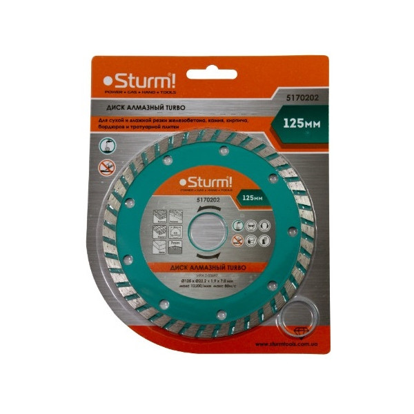 

Отрезной диск Sturm 5170202
