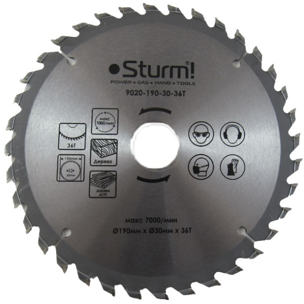 

Отрезной диск Sturm 9020-190-30-36T