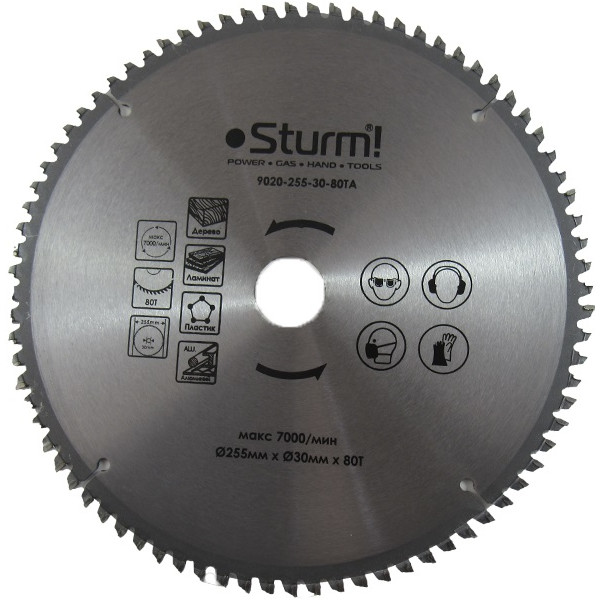 

Отрезной диск Sturm 9020-255-30-80TA