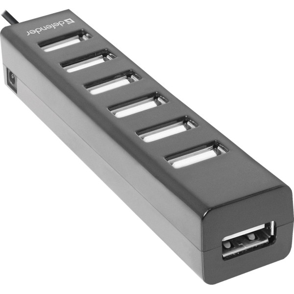 

Defender Quadro Swift USB2.0 (83203) (7 портов)