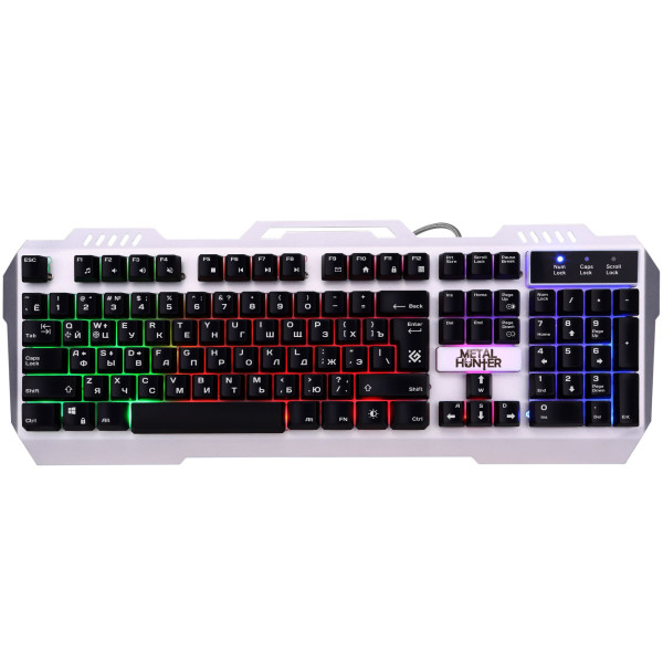 

Клавиатура Defender Metal Hunter GK-140L RU (45140)