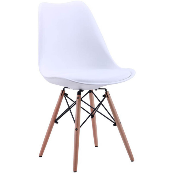 

Стул AMF Aster Wood Пластик белый (512034)