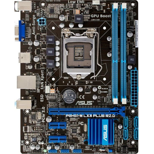 

ASUS P8H61-M LX3 PLUS R2.0 Socket 1155 Intel H61(B3) "Refurbished"