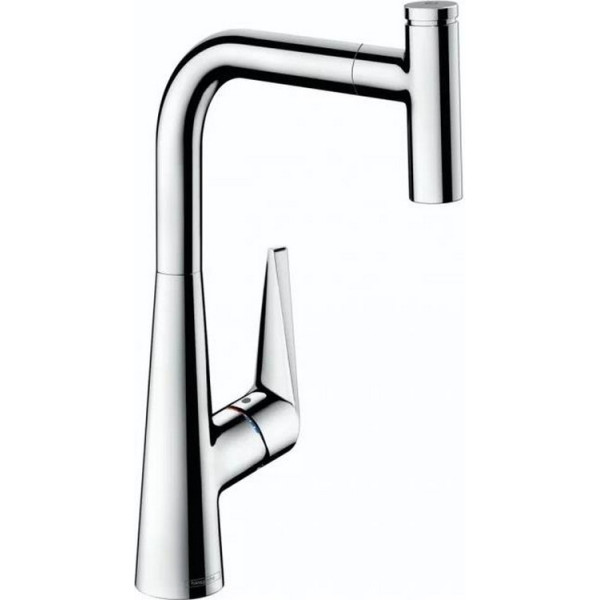 

Смеситель для кухни HANSGROHE Talis Select S с выдвижной изливом, 72821000