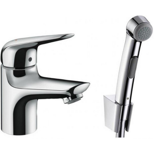 

Смеситель для раковины HANSGROHE Novus с гигиенической лейкой, 71144000