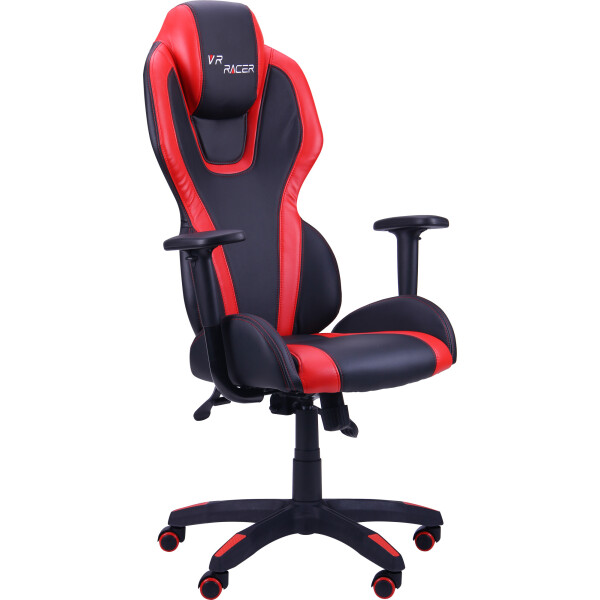 

Кресло AMF VR Racer Atom черный, PU черный/красный (515409)