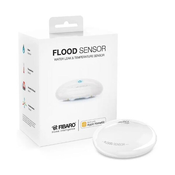 

Датчик протечки FIBARO Flood Sensor для Apple HomeKit - FGBHFS-101