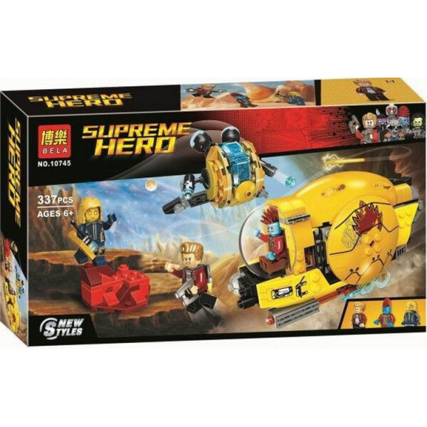 

Конструктор Bela SUPER HEROES Месть Аиши 337 дет. (10745)