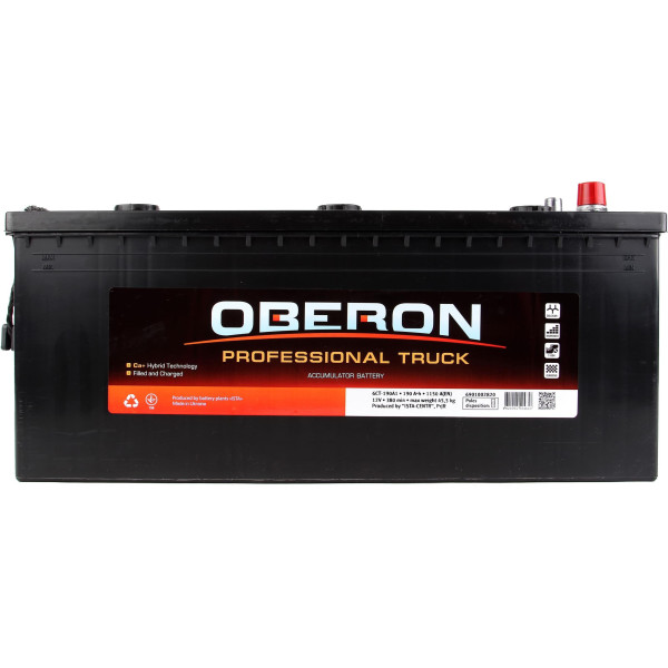 

Автомобильный аккумулятор Oberon Professional Truck 6CT 190Ah L