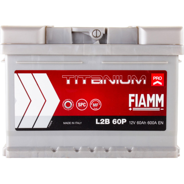 

Автомобильный аккумулятор Fiamm Titanium Pro 6CT 60Ah (Н) R (L2B 60P)
