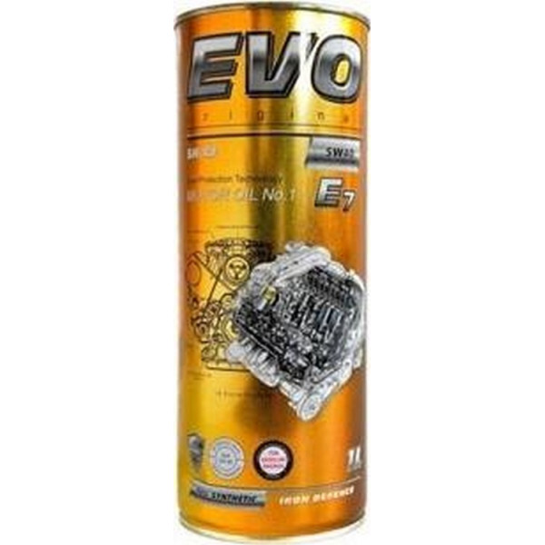 

Моторное масло EVO E7 5W-40 SN/CF 1Lx9
