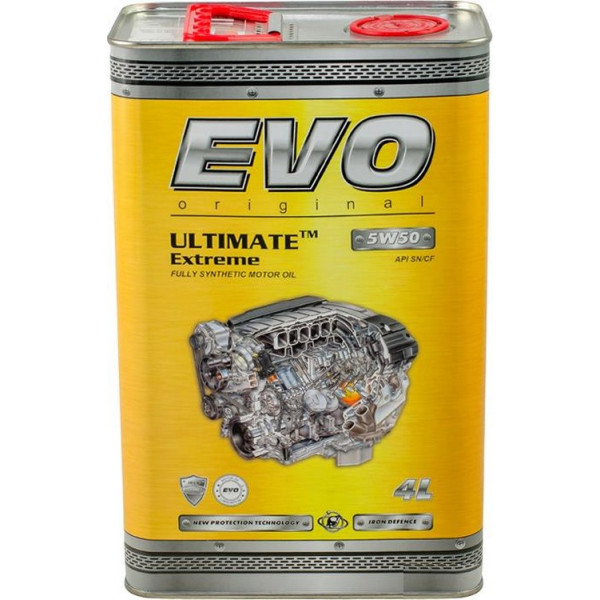 

Моторное масло EVO ULTIMATE Extreme 5W50 4L