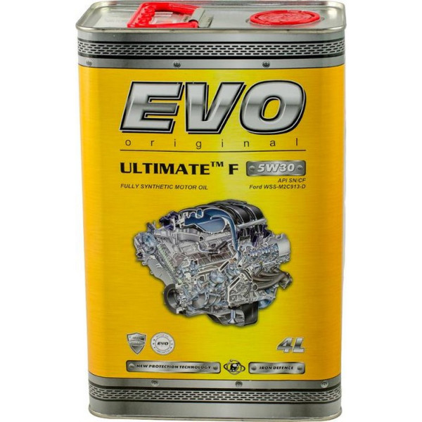 

Моторное масло EVO ULTIMATE F 5W30 4Lx4 U F