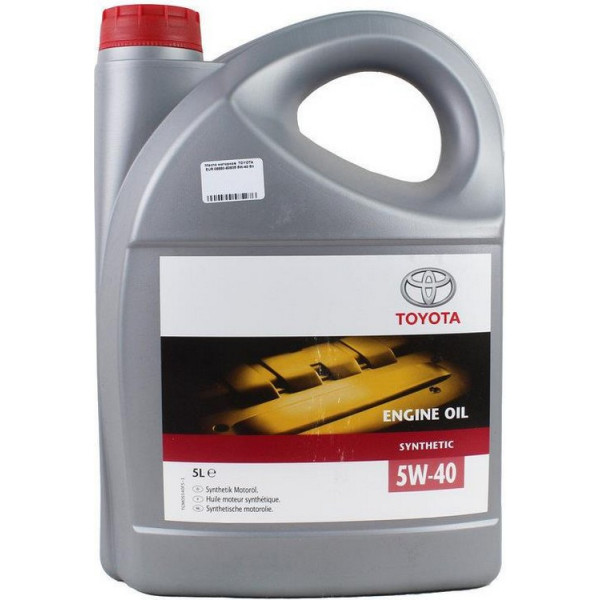 

Моторное масло Toyota 5W-40 5L (08880-80835)