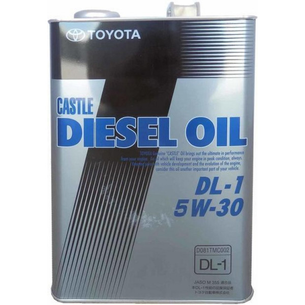 

Моторное масло Toyota Diesel DL-1 5W-30 (Japan) 4L (08883-02805)