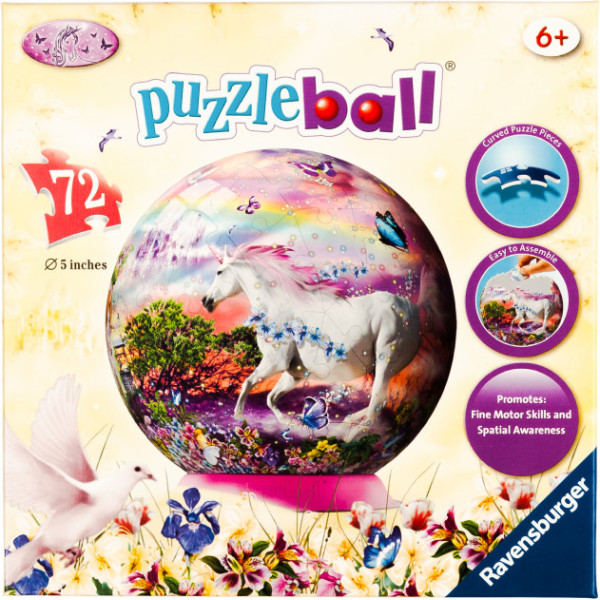 

Трехмерный пазл Ravensburger Единорог 72 элемента (12129)