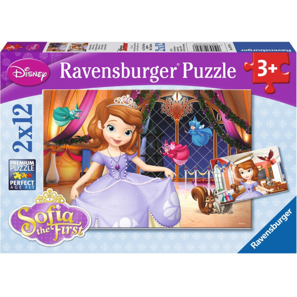 

Классический пазл Ravensburger Дисней Принцесса -2х12 София (07570R)