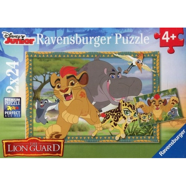

Классический пазл Ravensburger Пазл 2х24 Дисней. Путешествие по саванне (09104_1)