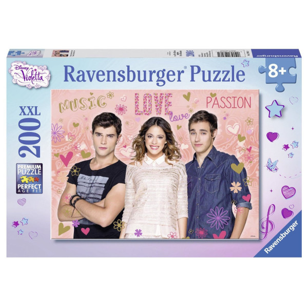 

Классический пазл Ravensburger Пазл-XXL Дисней Виолетта Диего и Леон 200 элементов (12706)