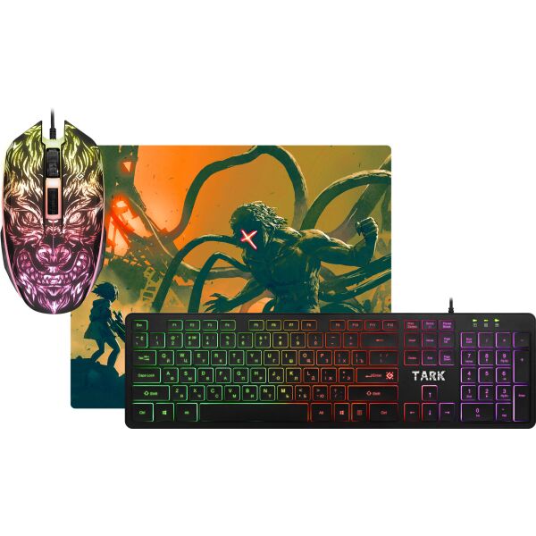 

Клавиатура + Мышь Defender Tark C-779 + коврик Black (52779)