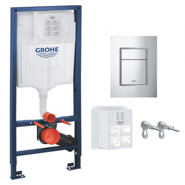 

Инсталляция GROHE Rapid SL 3 в 1 (с кнопкой 37535000), 39501000