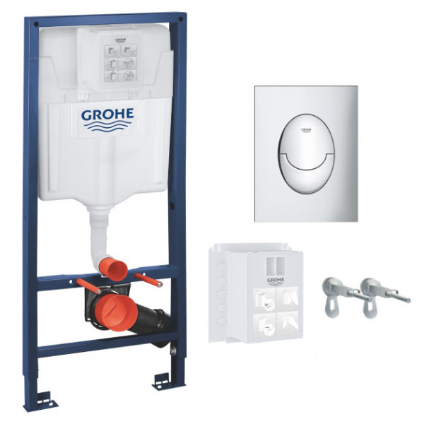 

Инсталляция GROHE Rapid SL 3 в 1 (с кнопкой 37965000), 39503000