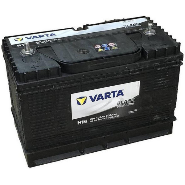 

Автомобильный аккумулятор Varta Black ProMotive 105Ah H16 (800EN) (605103080)