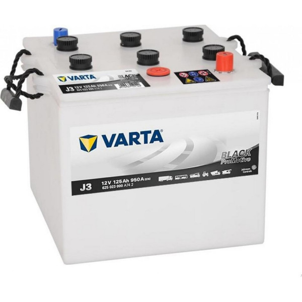 

Автомобильный аккумулятор Varta Black ProMotive 125Ah Ев (-/+) J3 (625023000)