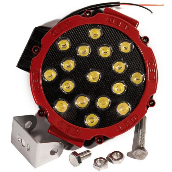

Автофара AllLight 51W RED 17chip OSRAM 3535 spot 9-30V