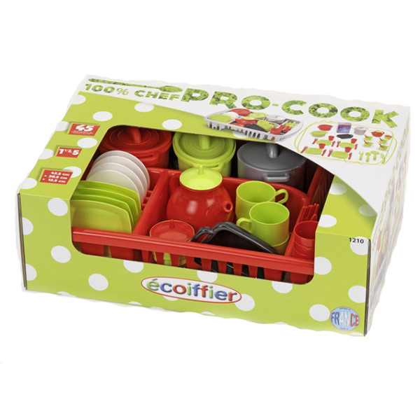 

Игровой набор Ecoiffier Pro-Cook Посуда (1210)