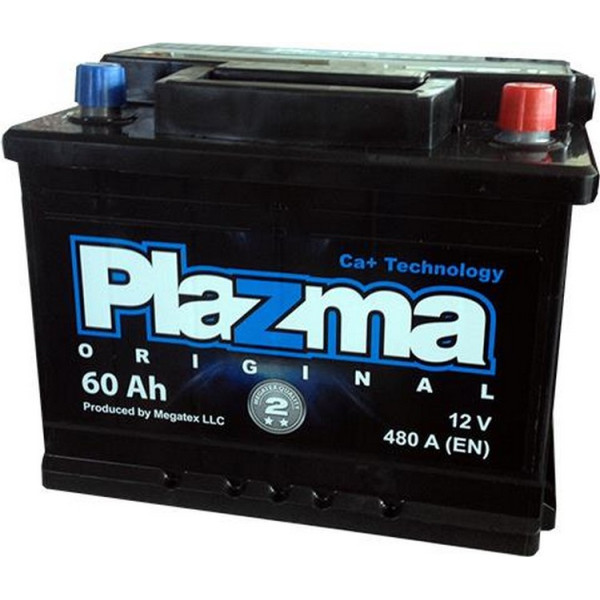 

Plazma Original 6СТ-60 Евро (560 62 04)