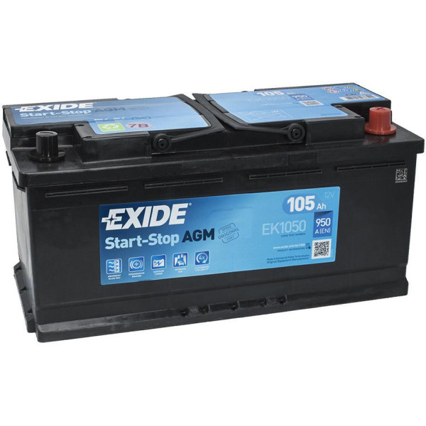 

Exide AGM 6СТ-105 Евро (EK1050)