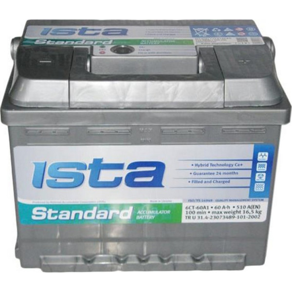 

ISTA Standard 6СТ-60 A1 Eвро (560 04 04)