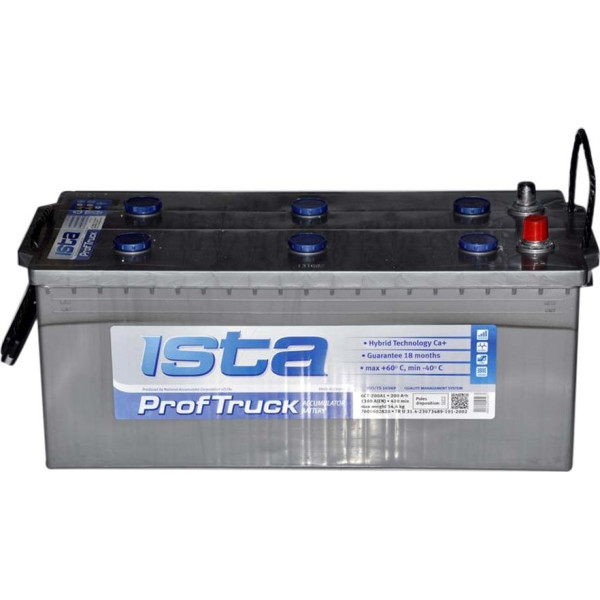 

ISTA Prof.Truck 6СТ-200 A1 (700 05 02)