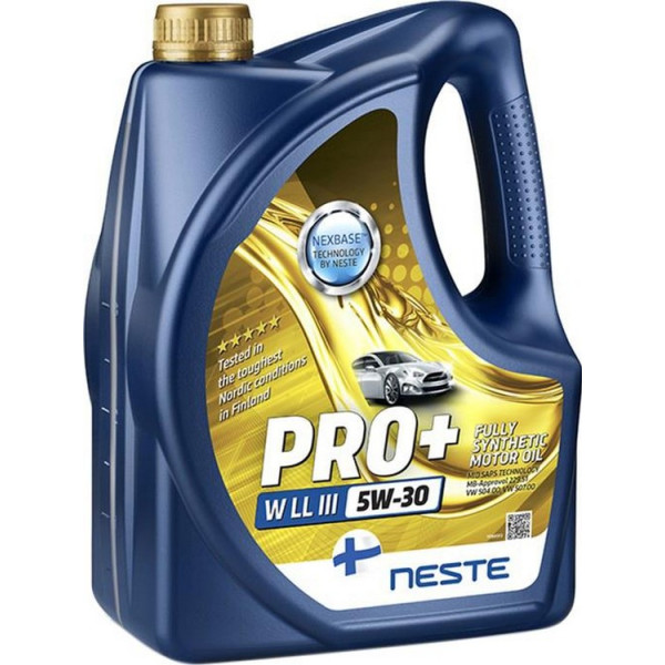 

Моторное масло Neste Pro + W Longlife III 5-W30 4л (115988)