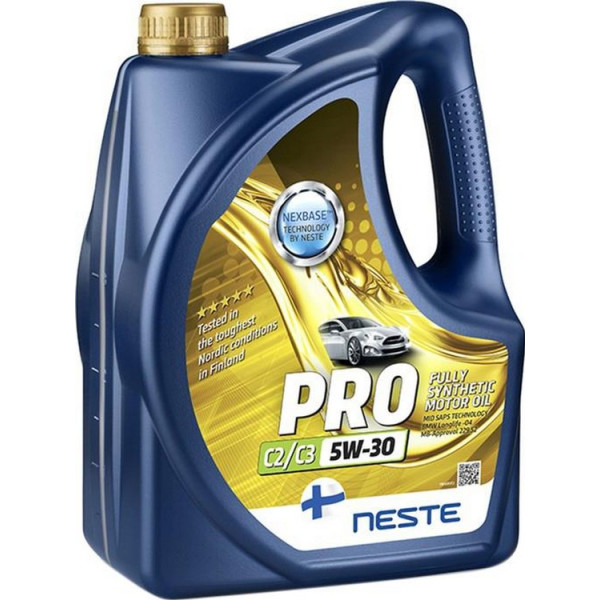 

Моторное масло Neste Pro 5-W30 C2/C3 4л (116735)