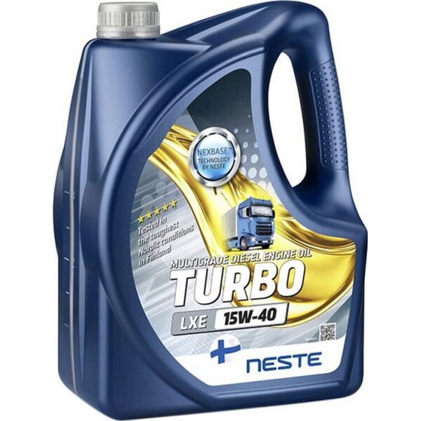 

Моторное масло Neste Turbo LXE 15-W40 4л (071326)