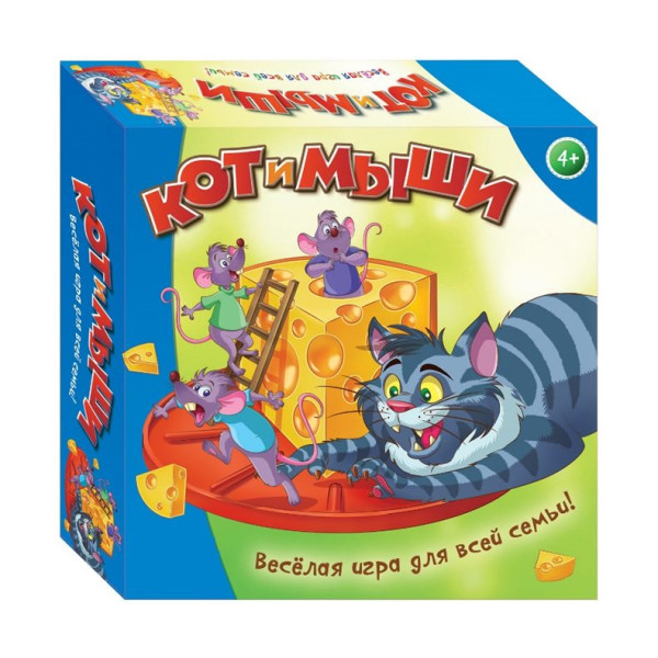 

DREAM MAKERS Игра детская настольная "Кот и мыши" (707-38)