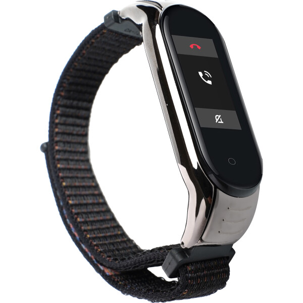 

Ремешок Smart Band для Mi Band 3/4 MShell Fab черно-красный