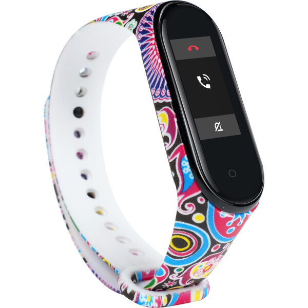 

Ремешок Smart Band для Mi Band 3/4 Colorful узор