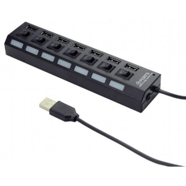 

Gembird USB2.0 UHB-U2P7-03 (7 ports)
