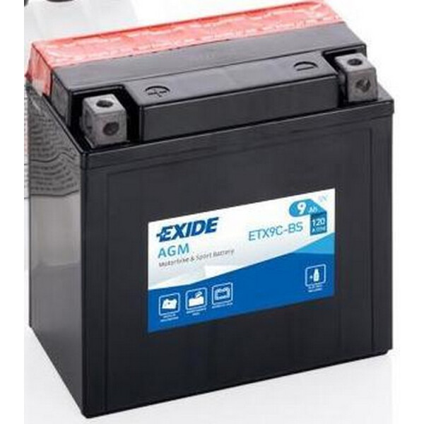 

Exide 9Ah-12v AGM L, EN120