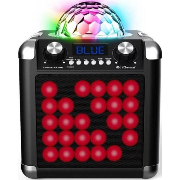 

Колонка с диско-шаром iDance Disco Cube BC100L