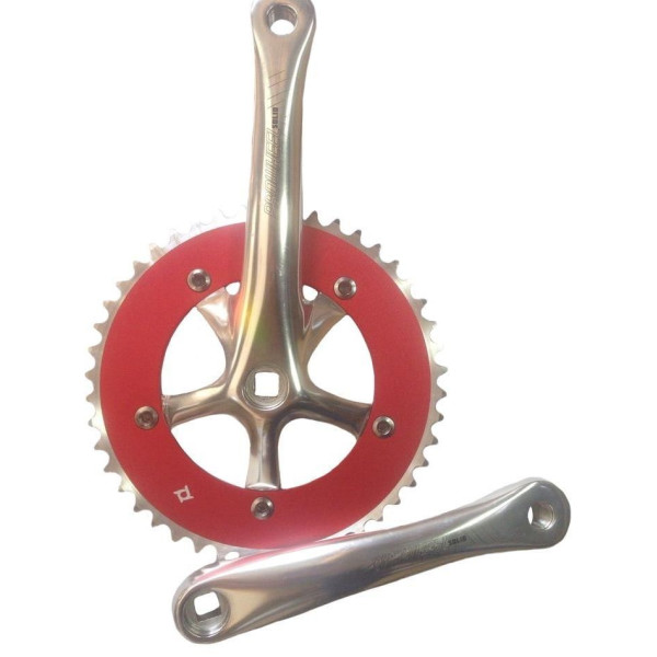 

Комплект PROWHEEL SINGLE Solid-246T-F-1 46T 175mm red/silver (CHW-17-92)