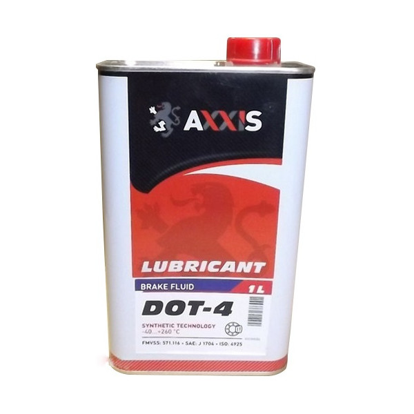 

Жидкость торм. AXXIS DOT4 (1л)