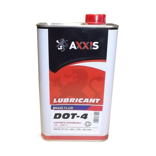 

Жидкость торм. AXXIS DOT4 (0,5 л)