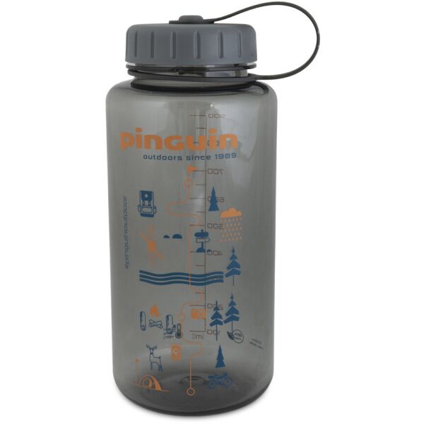 

Фляга Pinguin Tritan Fat Bottle 2020 BPA-free (1,0 L, Grey) (PNG 806687)