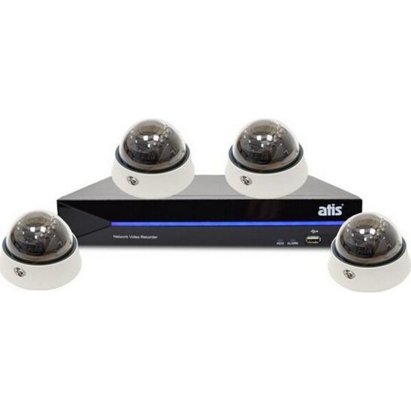 

Комплект видеонаблюдения ATIS Starter Kit IP 4int