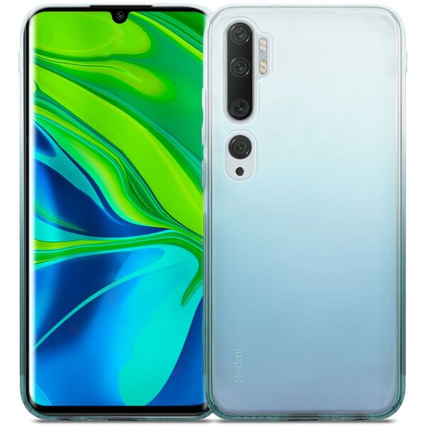 

Чехол DEF Gradient TPU Green для Xiaomi Note 10